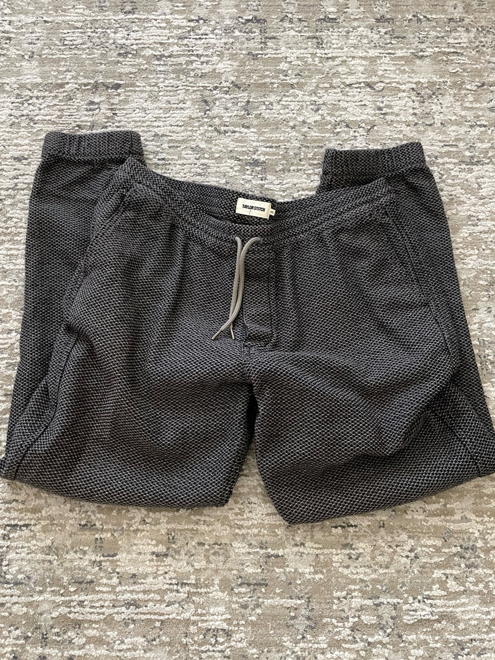 Taylor Stitch The Apres Pant Size XXL Joggers Sashiko Gray Charcoal - Picture 8 of 16